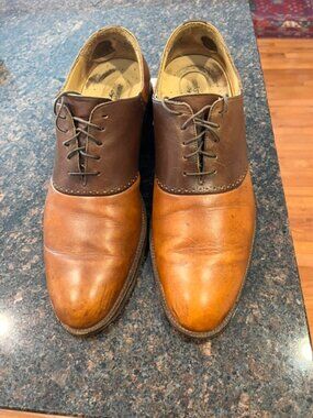 Johnson & Murphy two-tone dress oxford